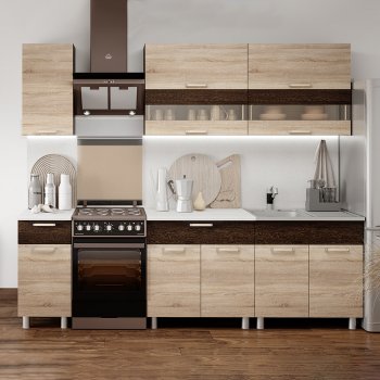 Кухонный гарнитур Монтана 2000 мм (БТС) в Ревде - revda.mebel-e96.ru