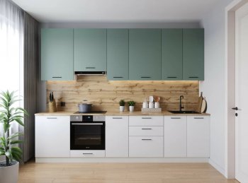 Кухонный гарнитур высокий Муссон 3000 мм (Санвут) в Ревде - revda.mebel-e96.ru