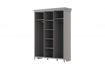Шкаф распашной 1600 мм ШР-3 Никеа антрацит (БМ) в Ревде - revda.mebel-e96.ru