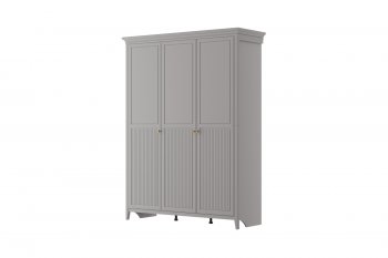 Шкаф распашной 1600 мм ШР-3 Никеа антрацит (БМ) в Ревде - revda.mebel-e96.ru