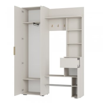 Прихожая Ницца ПР-04 Кашемир (БТС) в Ревде - revda.mebel-e96.ru