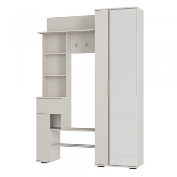 Прихожая Ницца ПР-04 Кашемир (БТС) в Ревде - revda.mebel-e96.ru