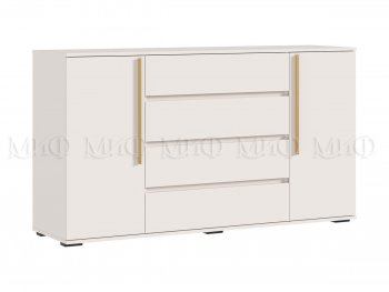 Комод 2 двери 4 ящика (1600) Норд, кашемир (Миф) в Ревде - revda.mebel-e96.ru