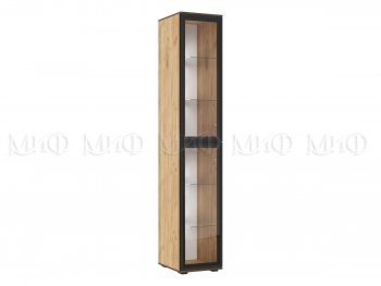 Пенал-стекло 400 мм Норд (Дуб крафт) (Миф) в Ревде - revda.mebel-e96.ru