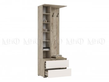 Прихожая Норд крафт серый/кашемир (Миф) в Ревде - revda.mebel-e96.ru