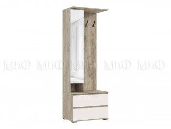 Прихожая Норд крафт серый/кашемир (Миф) в Ревде - revda.mebel-e96.ru