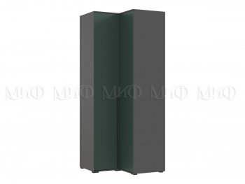 Шкаф угловой Норд графит/изумруд (Миф) в Ревде - revda.mebel-e96.ru