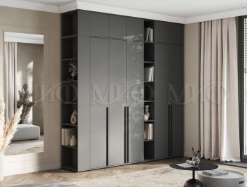 Набор шкафов Норд с терминалом, графит (Миф) в Ревде - revda.mebel-e96.ru
