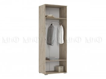 Шкаф 800 мм 2-х ств. Норд крафт серый/кашемир (Миф) в Ревде - revda.mebel-e96.ru