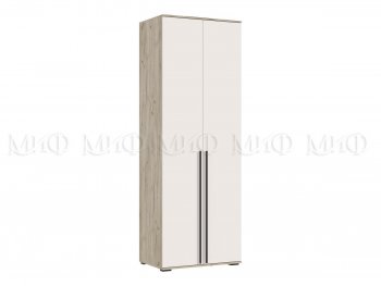 Шкаф 800 мм 2-х ств. Норд крафт серый/кашемир (Миф) в Ревде - revda.mebel-e96.ru