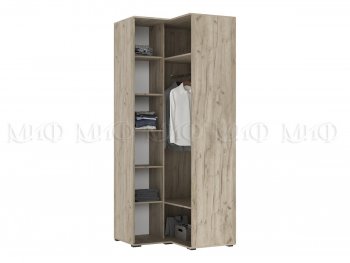 Шкаф угловой Норд крафт серый/кашемир (Миф) в Ревде - revda.mebel-e96.ru