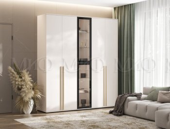 Шкаф Норд+ пенал со стеклом (Миф) в Ревде - revda.mebel-e96.ru | фото