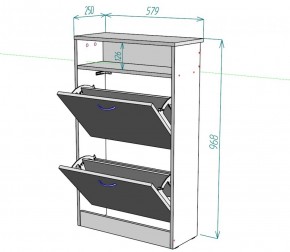 Обувница W5 (Белый) в Ревде - revda.mebel-e96.ru