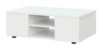 Стол журнальный со стеклом Одри (МИ) в Ревде - revda.mebel-e96.ru