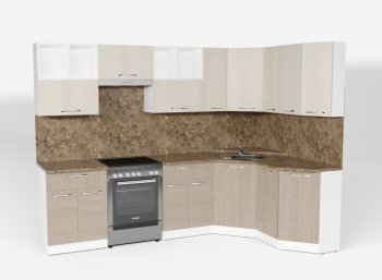 Кухонный гарнитур Ольга оптима 5 2700х1600 мм (Герда) в Ревде - revda.mebel-e96.ru