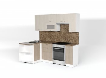 Кухонный гарнитур Ольга прайм 2 1300х2100 мм (Герда) в Ревде - revda.mebel-e96.ru
