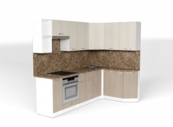 Кухонный гарнитур Ольга прайм 5 2300х1500 мм (Герда) в Ревде - revda.mebel-e96.ru