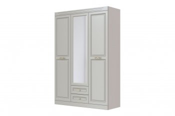 Спальный гарнитур Олимп фисташковый модульный (БМ) в Ревде - revda.mebel-e96.ru