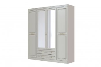 Шкаф 2000 мм Олимп ШР-4 фисташковый (БМ) в Ревде - revda.mebel-e96.ru