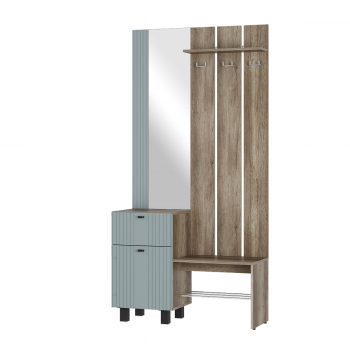 Прихожая Олива шарли бриз софт, модульная (БТС) в Ревде - revda.mebel-e96.ru
