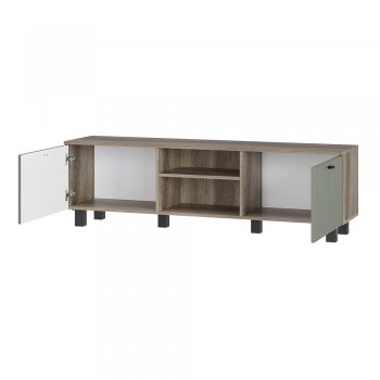 Тумба под ТВ Олива ТБ-09 эвкалипт софт (БТС) в Ревде - revda.mebel-e96.ru