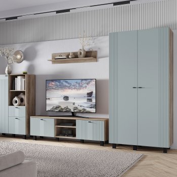 Тумба под ТВ Олива ТБ-09 шарли бриз (БТС) в Ревде - revda.mebel-e96.ru