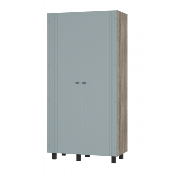 Шкаф 1000 мм 2-х створчатый Олива ШК-03 шарли бриз (БТС) в Ревде - revda.mebel-e96.ru
