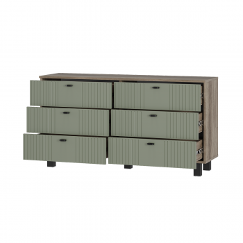 Комод Олива КМ-04 эквалипт софт (БТС) в Ревде - revda.mebel-e96.ru