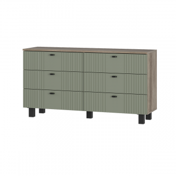 Комод Олива КМ-04 эквалипт софт (БТС) в Ревде - revda.mebel-e96.ru