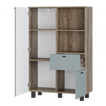 Шкаф 900 мм Олива ШК-16 шарли бриз (БТС) в Ревде - revda.mebel-e96.ru
