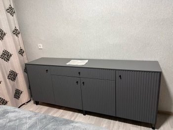 Комод Оливия графит софт (Миф) в Ревде - revda.mebel-e96.ru