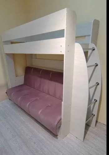 Кровать-диван 2-х ярусная Омега 17 (возможна зеркальная сборка) в Ревде - revda.mebel-e96.ru