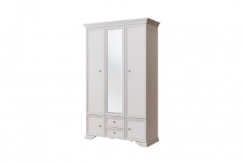 Шкаф распашной ШР 3 - 1 зеркало (БМ) в Ревде - revda.mebel-e96.ru