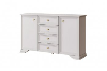 Комод 4 ящика, 2 двери Орландо (БМ) в Ревде - revda.mebel-e96.ru