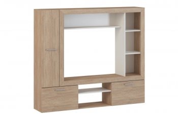 Стенка OSKAR3 дуб сонома (Генезис) в Ревде - revda.mebel-e96.ru