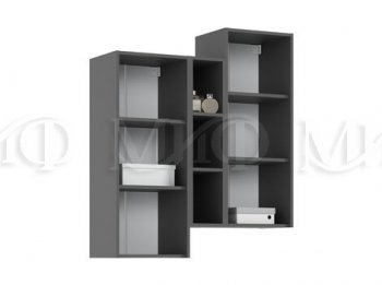 Стенка Оскар графит (Миф) в Ревде - revda.mebel-e96.ru