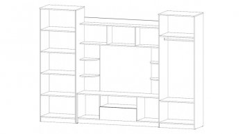 Стенка Палермо (Лин) в Ревде - revda.mebel-e96.ru