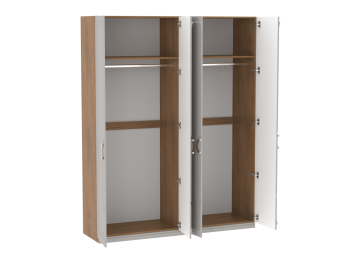Шкаф 1800 мм 4-дверный Палермо (СБК) в Ревде - revda.mebel-e96.ru