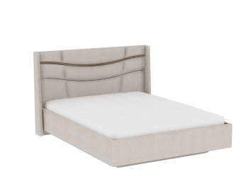 Кровать двуспальная Палермо Nebby Elon 31 (СБК) в Ревде - revda.mebel-e96.ru