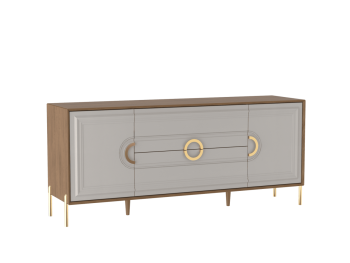 Комод широкий Палермо (СБК) в Ревде - revda.mebel-e96.ru