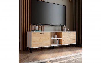 Тумба ТВ Парус-9 (Текс) в Ревде - revda.mebel-e96.ru