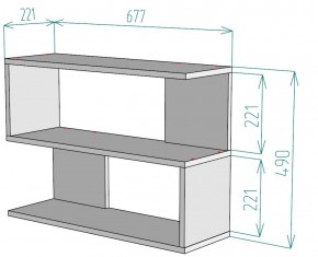 Полка S29 (Белый) в Ревде - revda.mebel-e96.ru