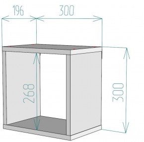 Полка S42 (ДСС) в Ревде - revda.mebel-e96.ru