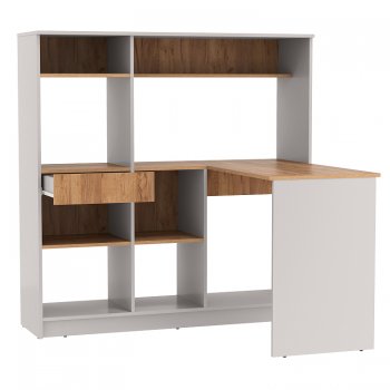Стол письменный 89.11-01 Прайм угловой правый (Олмеко) в Ревде - revda.mebel-e96.ru
