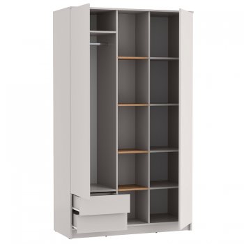 Шкаф 1200 мм для одежды 89.01 Прайм, кашемир (Олмеко) в Ревде - revda.mebel-e96.ru