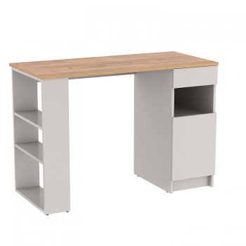 Стол письменный 89.10 Прайм (с тумбой и полками) (Олмеко) в Ревде - revda.mebel-e96.ru