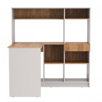 Стол письменный 89.11 Прайм угловой левый (Олмеко) в Ревде - revda.mebel-e96.ru