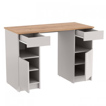 Стол письменный 89.14 Прайм (с тумбами) (Олмеко) в Ревде - revda.mebel-e96.ru