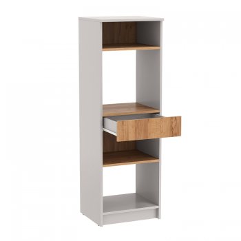 Стеллаж 89.20 Прайм (низкий с ящиком) (Олмеко) в Ревде - revda.mebel-e96.ru