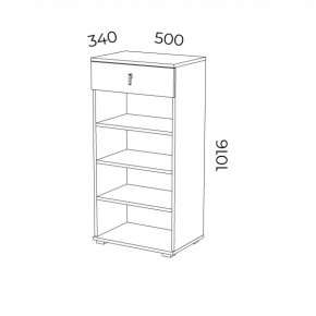 Прихожая Зетта (модульная) в Ревде - revda.mebel-e96.ru